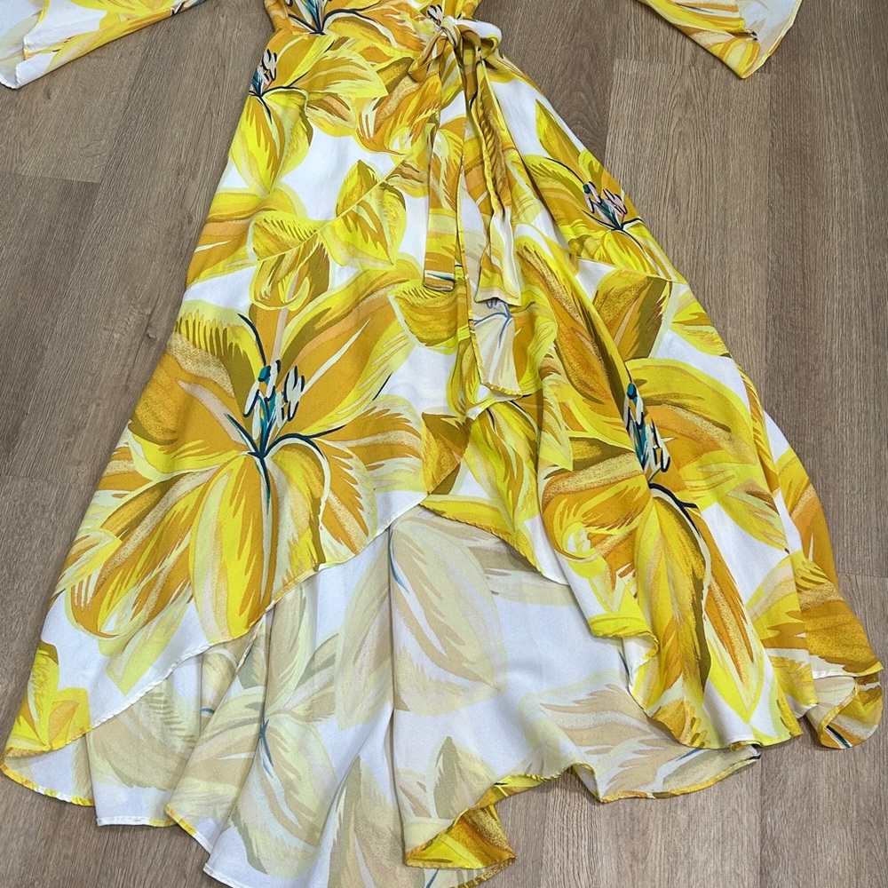 Farm Rio Azalea Wrap Dress | Size XS - Picture 3 of 16